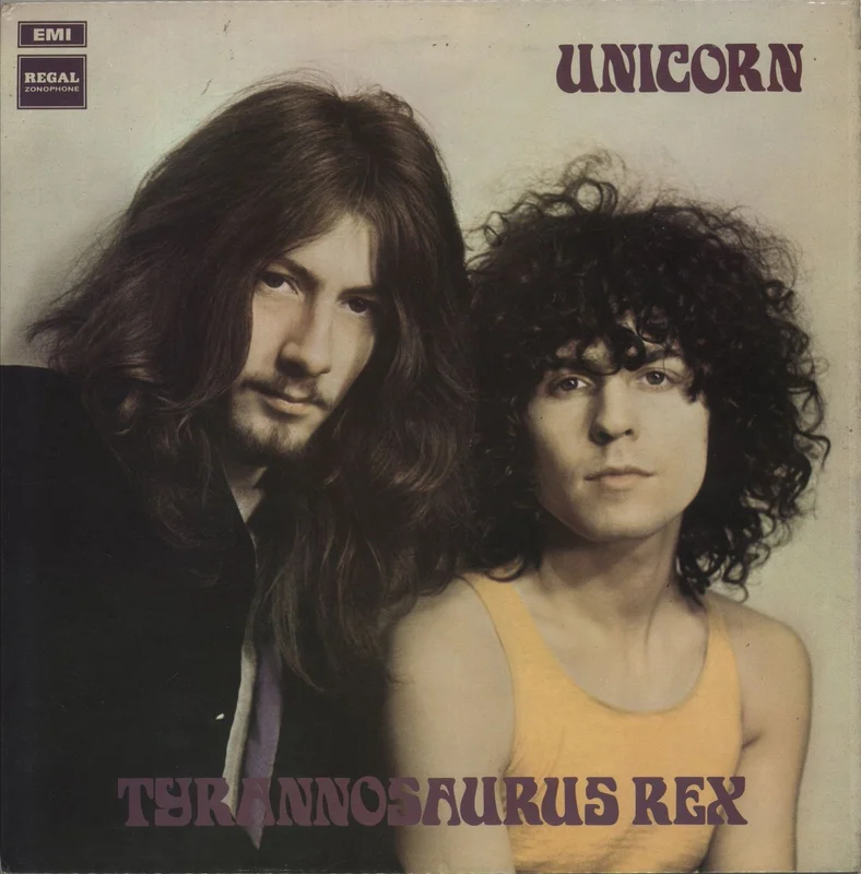 T-Rex / Tyrannosaurus Rex Unicorn - 1st Blue Mono Labels UK Vinyl LP