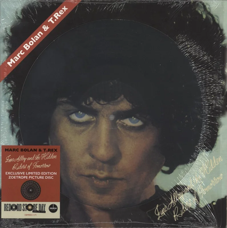 T-Rex / Tyrannosaurus Rex Zinc Alloy And The Hidden Riders Of Tomorrow - Zoetrope Picture Disc UK Picture disc LP