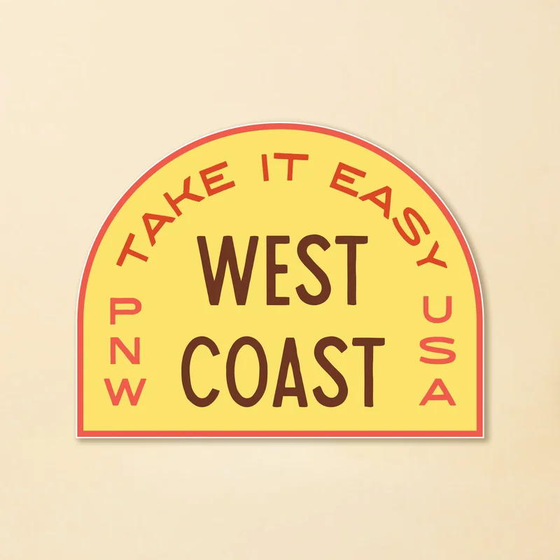 Take It Easy Sticker