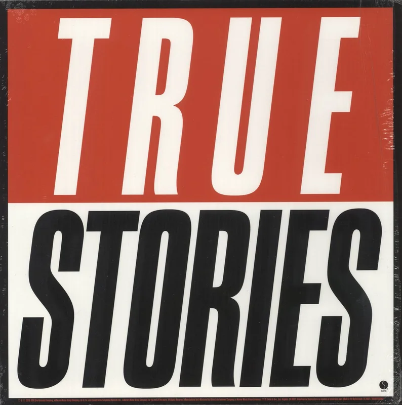 Talking Heads True Stories - Red Vinyl Rocktober Edition UK Vinyl LP