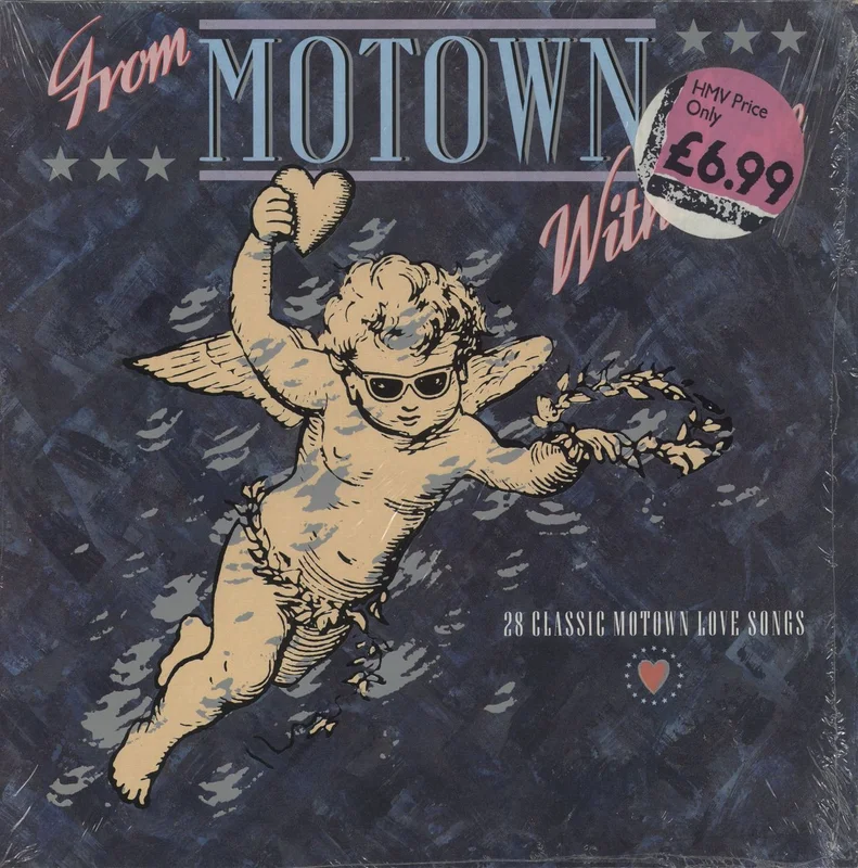Tamla Motown From Motown With Love - shrink UK 2-LP vinyl set