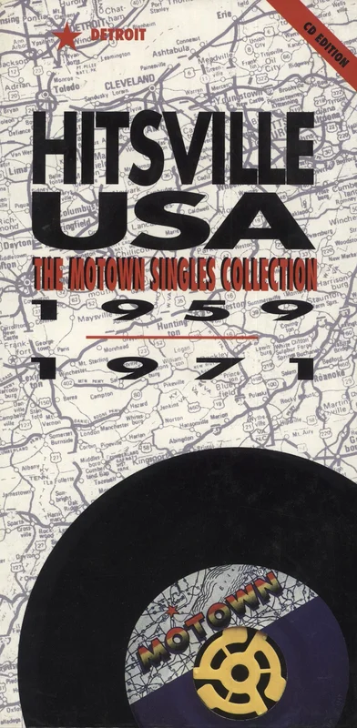 Tamla Motown Hitsville USA - The Motown Singles Collection 1959 - 1971 German Cd album box set