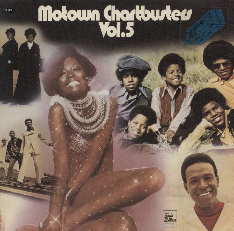 Tamla Motown Motown Chartbusters Vol. 5 - Brown Vinyl UK Vinyl LP