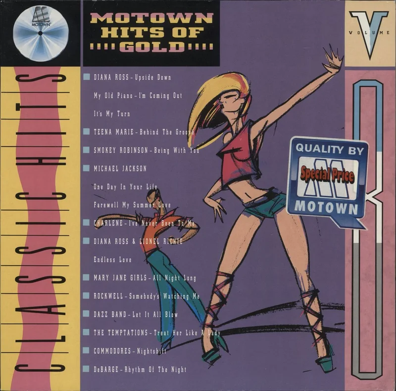 Tamla Motown Motown Hits Of Gold Volume 8 UK Vinyl LP