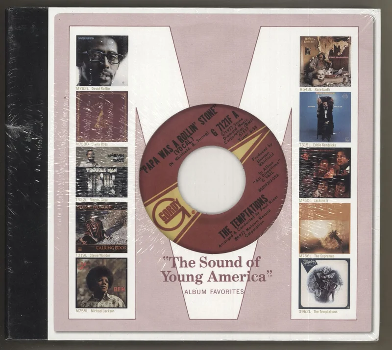 Tamla Motown The Complete Motown Singles Vol. 12B: 1972 UK 5-CD set