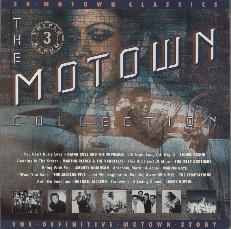 Tamla Motown The Motown Classics - EX UK 3-LP vinyl set