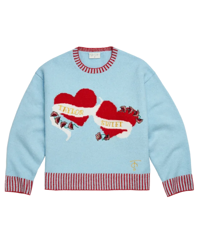 Taylor Swift Album Heart Sweater
