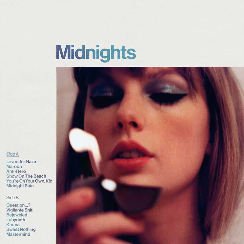 Taylor Swift Midnights (Moonstone Blue Vinyl)