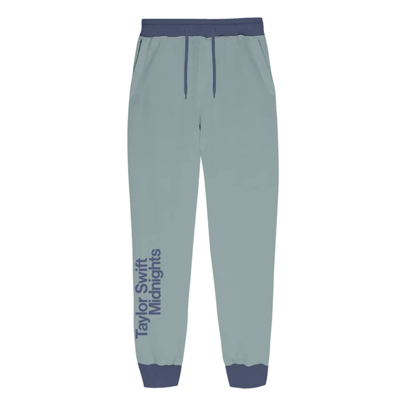 Taylor Swift Midnights Teal Color Block Sweatpants