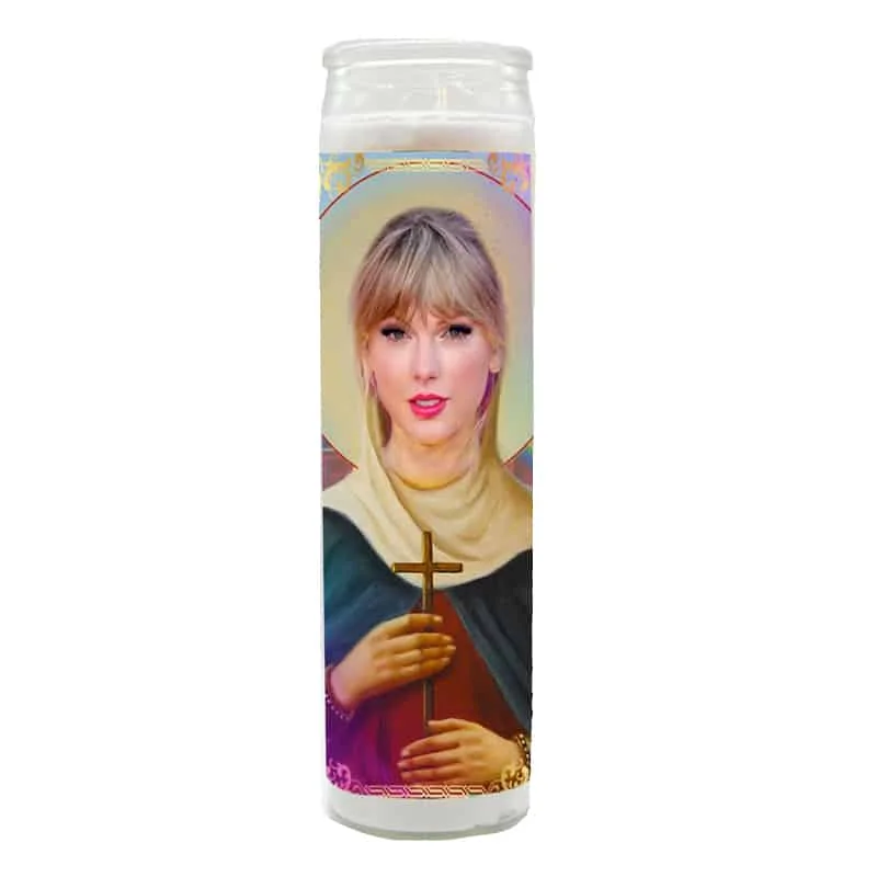 Taylor Swift Prayer Candle