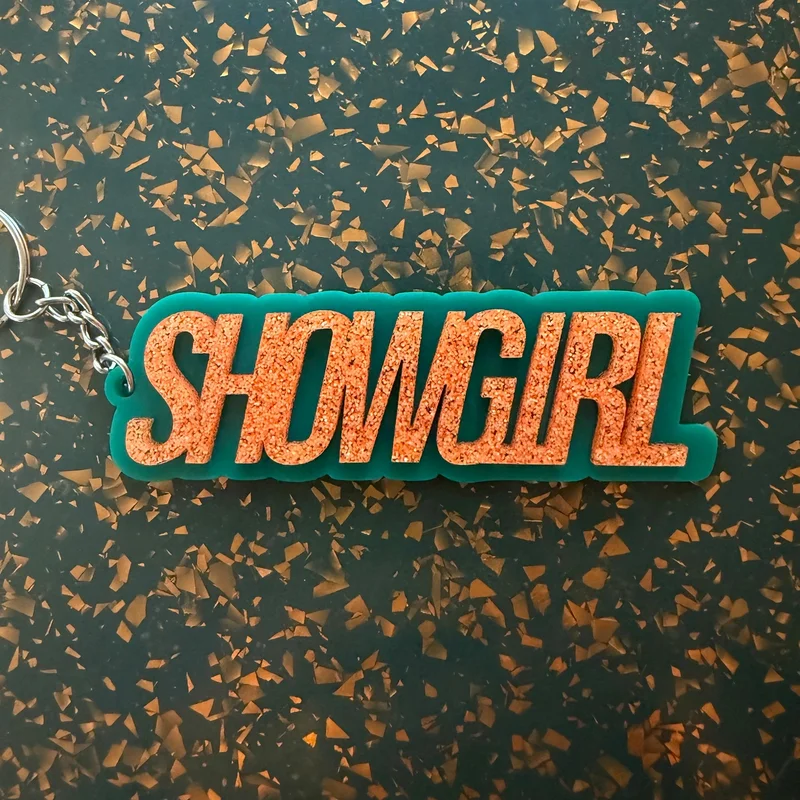 Taylor Swift "Showgirl" Keychain