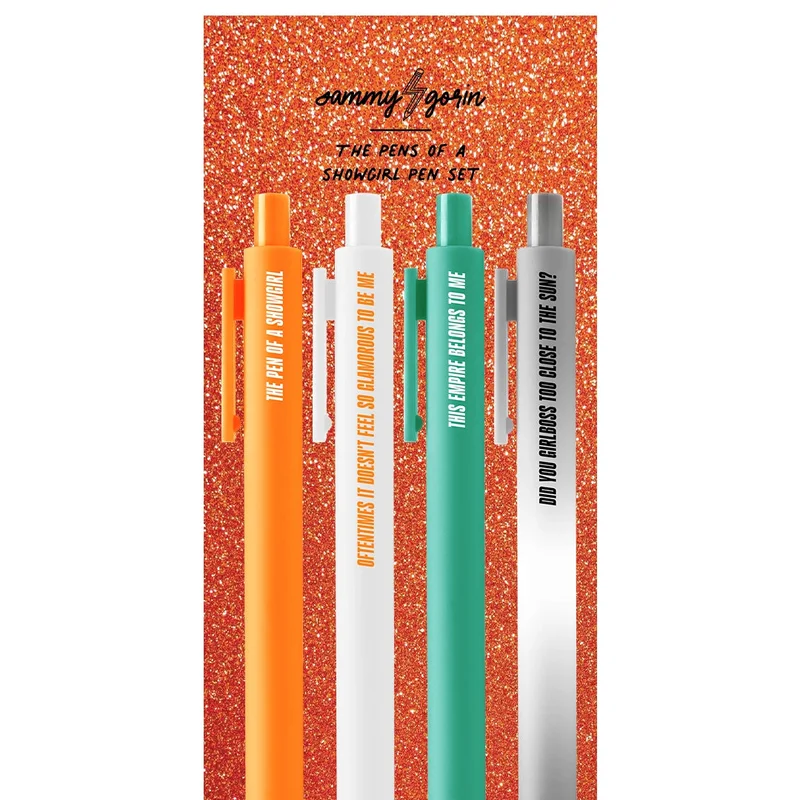 Taylor Swift Showgirl Pen Set