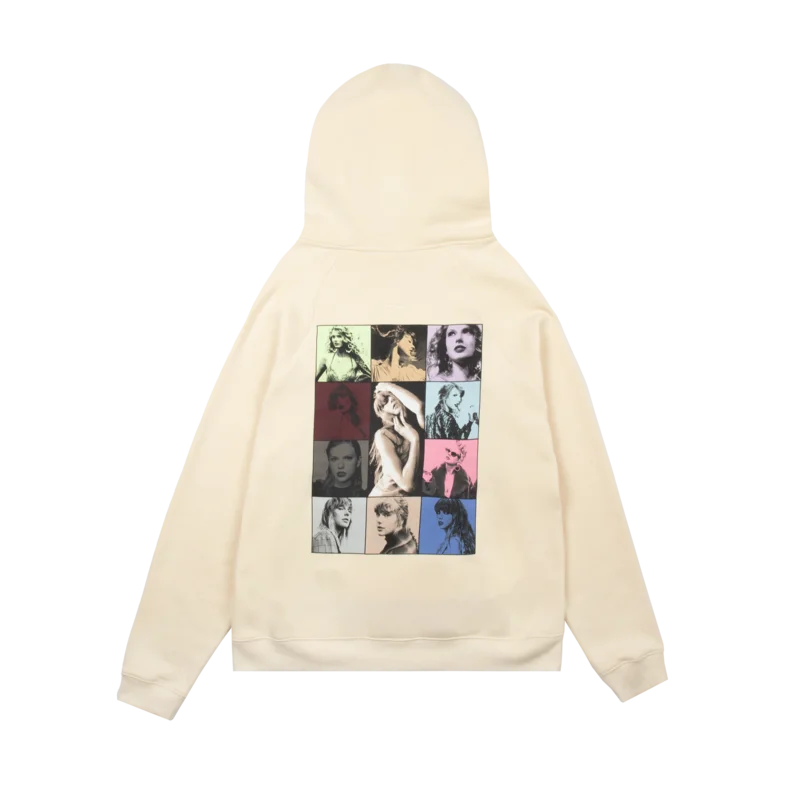Taylor Swift The Eras II Tour Beige Hoodie