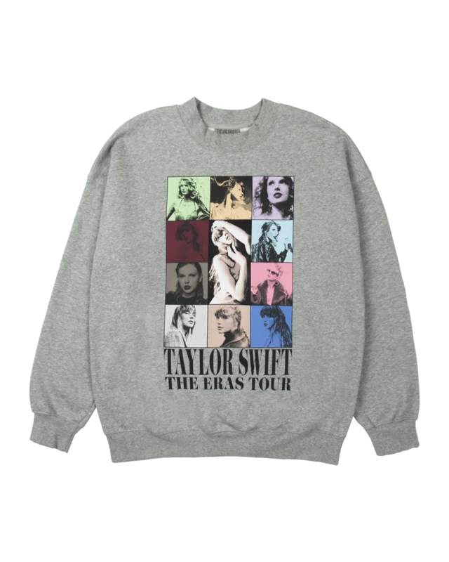 Taylor Swift The Eras II Tour Gray Crewneck