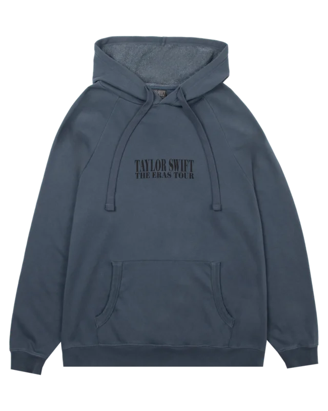 Taylor Swift The Eras II Tour Washed Blue Hoodie