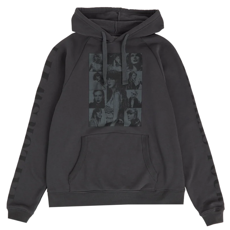 Taylor Swift The Eras International Tour Black Photo Hoodie
