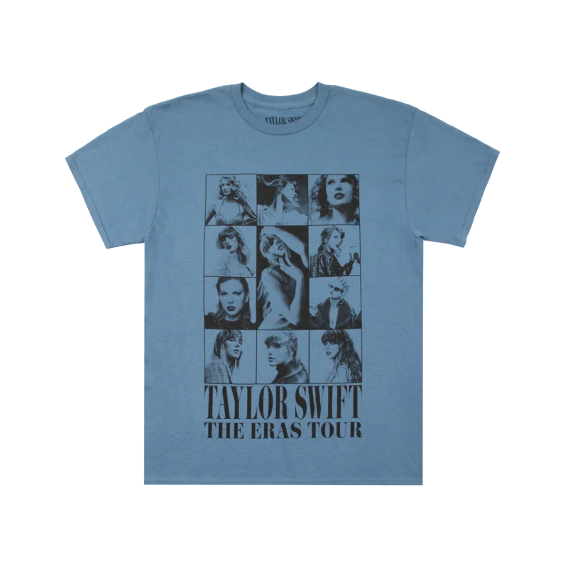 Taylor Swift The Eras Tour Blue T-Shirt