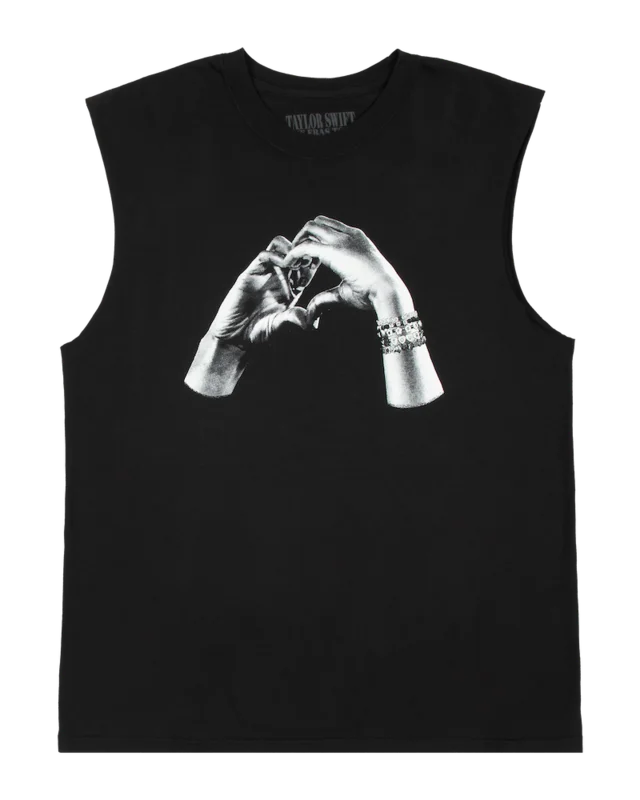 Taylor Swift | The Eras Tour Heart Hands Oversized Muscle Tank