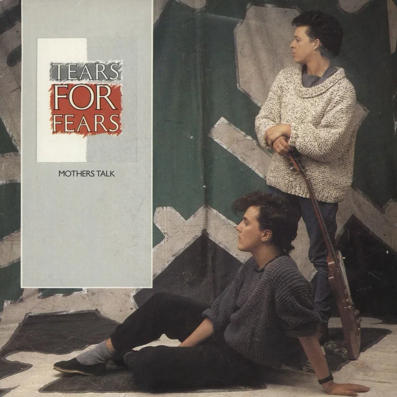 Tears For Fears Mother's Talk - Solid Paper labels UK 7" vinyl