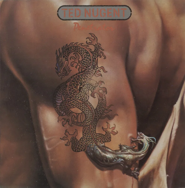Ted Nugent Penetrator Portuguese Vinyl LP