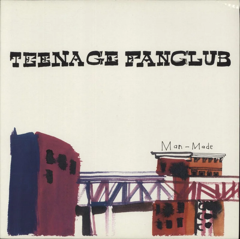 Teenage Fanclub Man-Made - EX UK Vinyl LP