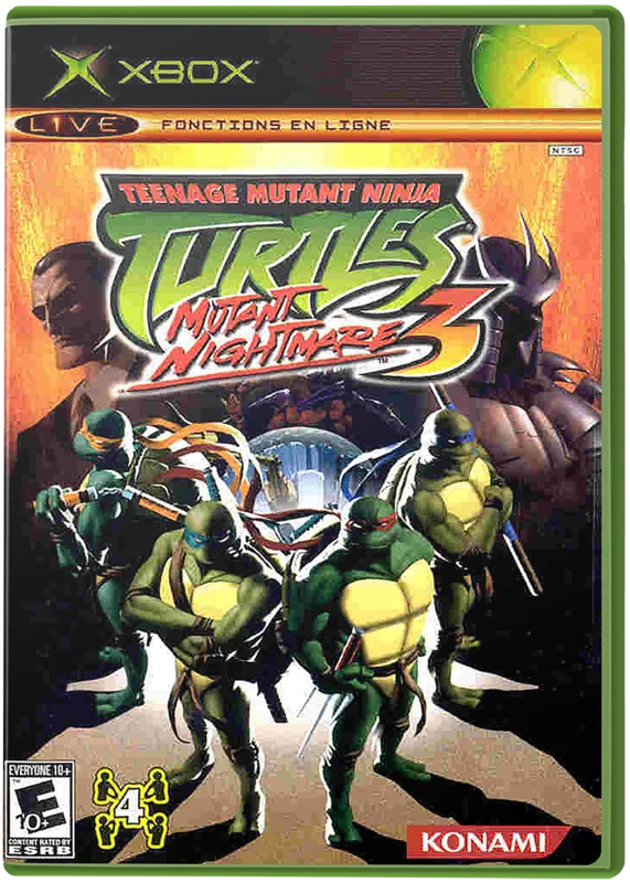 Teenage Mutant Ninja Turtles 3 Mutant Ni - XBOX
