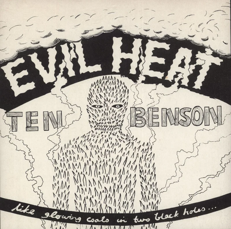 Ten Benson Evil Heat UK 7" vinyl