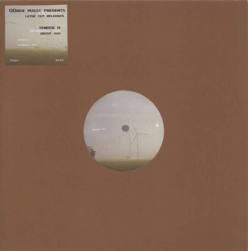 Tender H Morning Dew - Transparent Lathe Cut German 10" vinyl