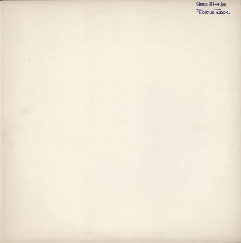 Tenpole Tudor Eddie Old Bob Dick And Gary - Test Pressing UK Vinyl LP