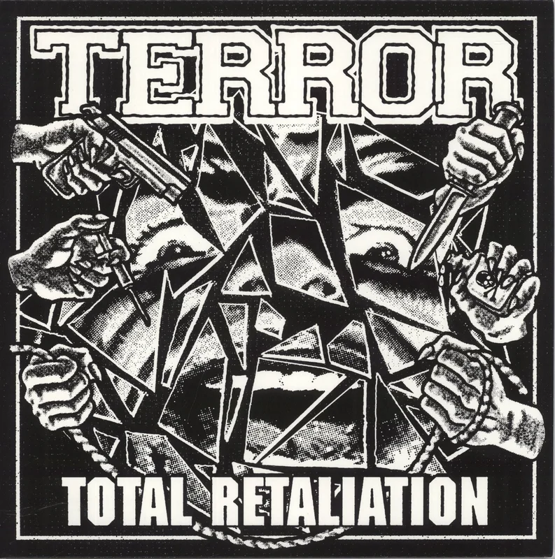 Terror Total Retaliation - Cloudy Blood Red Vinyl UK Vinyl LP