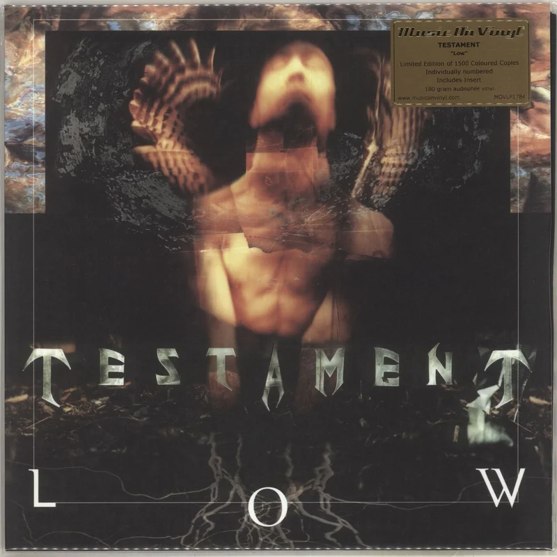 Testament Low - 180gram Orange & Yellow Vinyl + Numbered UK Vinyl LP