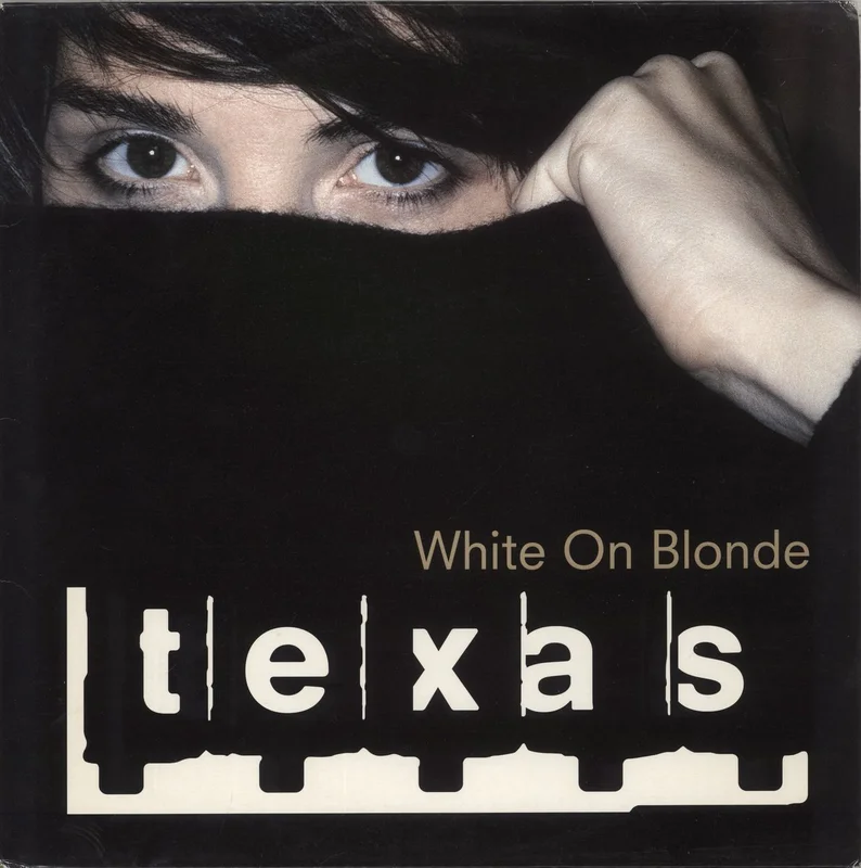 Texas White On Blonde UK Vinyl LP