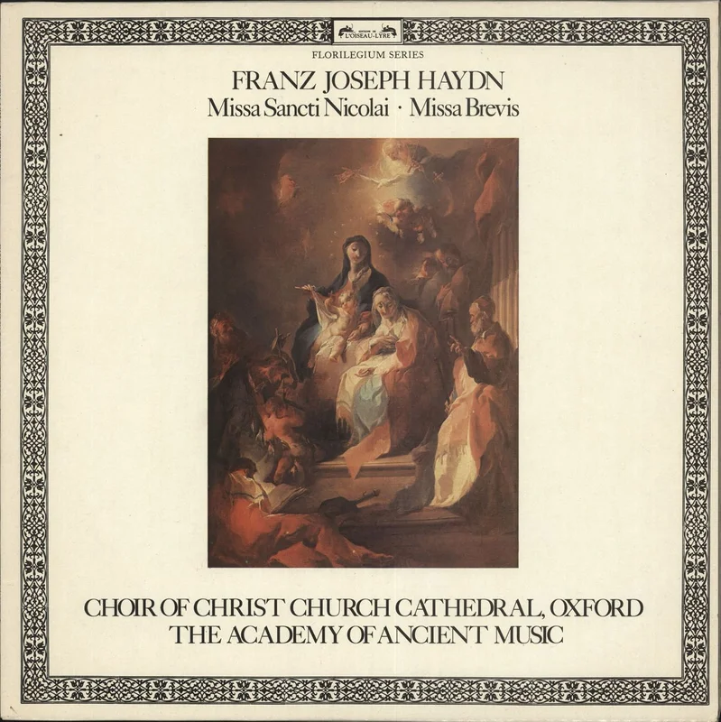 The Academy Of Ancient Music Haydn: Missa Sacti Nicolai / Missa Brevis UK Vinyl LP