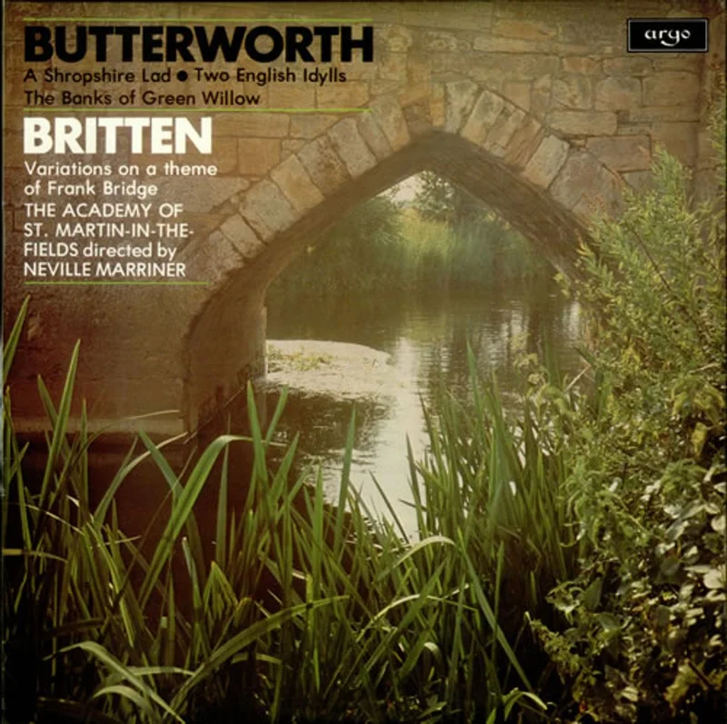 The Academy Of St. Martin-In-The-Fields A Shropshire Lad / Variations on a Theme of Frank Bridge UK Vinyl LP