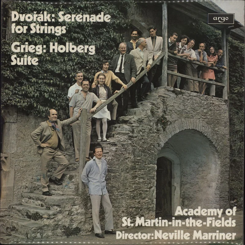 The Academy Of St. Martin-In-The-Fields Dvork: Serenade For Strings / Greig: Holberg Suite UK Vinyl LP