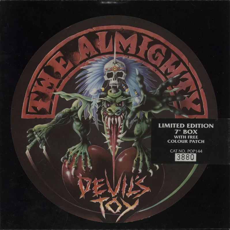 The Almighty Devil's Toy Box - Sealed UK 7" vinyl