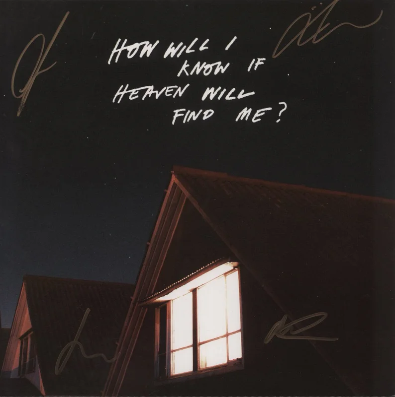 The Amazons How Will I Know If Heaven Will Find Me? - Zoetrope + Booklet - Autographed UK Picture disc LP