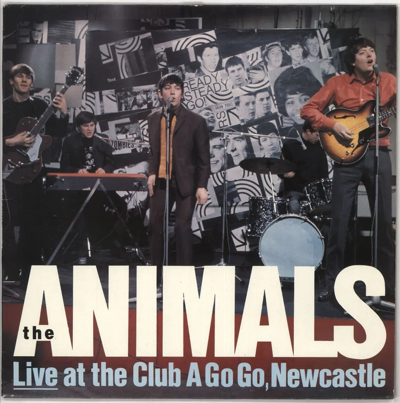 The Animals Live At The Club A Go Go, Newcastle UK Vinyl LP