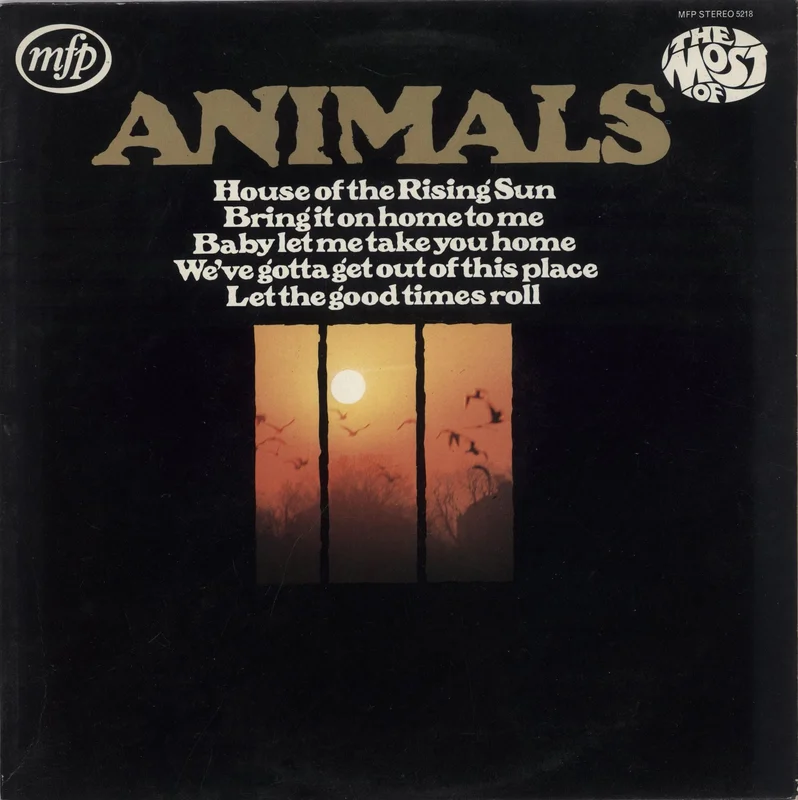 The Animals The Most Of The Animals - barcoded p/s UK Vinyl LP