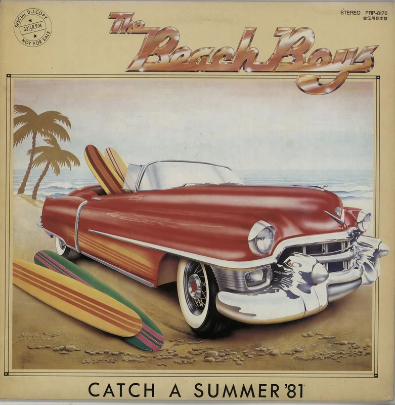 The Beach Boys Catch A Summer '81 Japanese Promo Vinyl LP