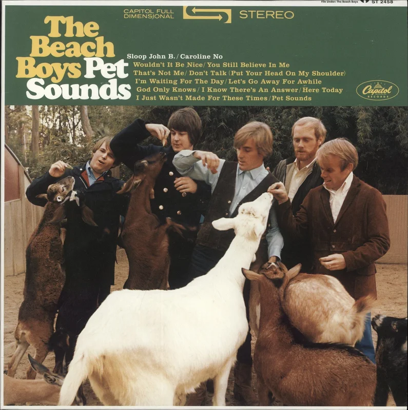 The Beach Boys Pet Sounds: 50th Anniversary Stereo - 180gm UK Vinyl LP