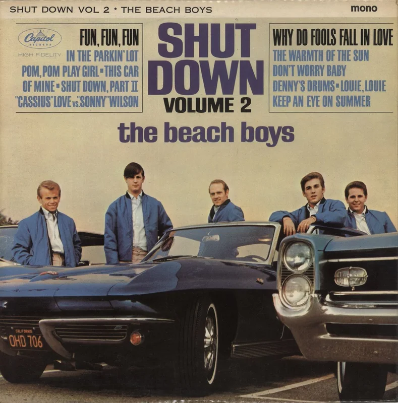 The Beach Boys Shut Down Volume 2 - VG UK Vinyl LP