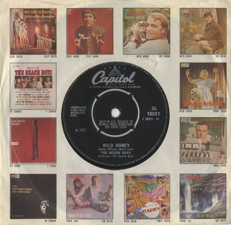 The Beach Boys Wild Honey - 4pr UK 7" vinyl