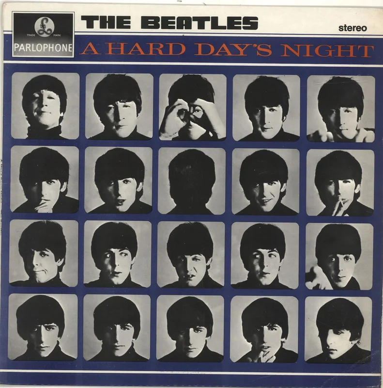 The Beatles A Hard Day's Night - 4th UK Vinyl LP