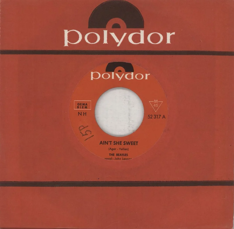 The Beatles Ain't She Sweet German 7" vinyl