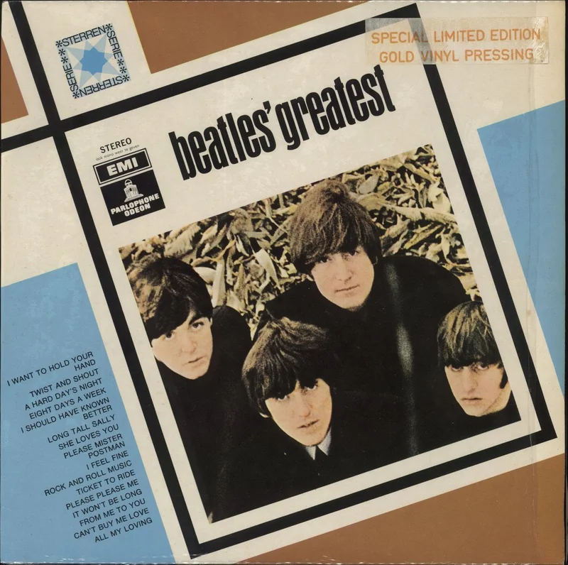 The Beatles Beatles' Greatest - Gold Vinyl - Shrink Dutch Vinyl LP