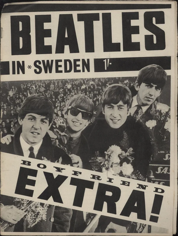 The Beatles Beatles In Sweden UK Magazine