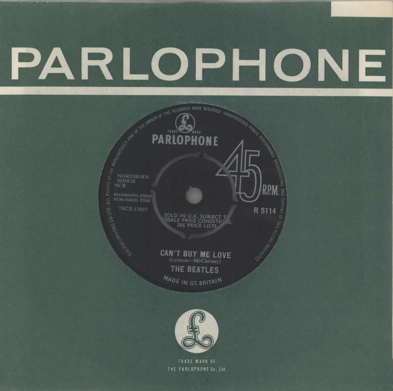 The Beatles Can't Buy Me Love UK 7" vinyl