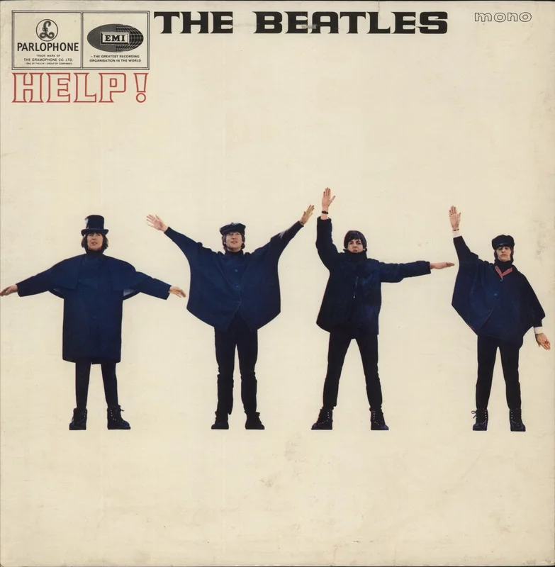 The Beatles Help! - 1st (B) - VG UK Vinyl LP