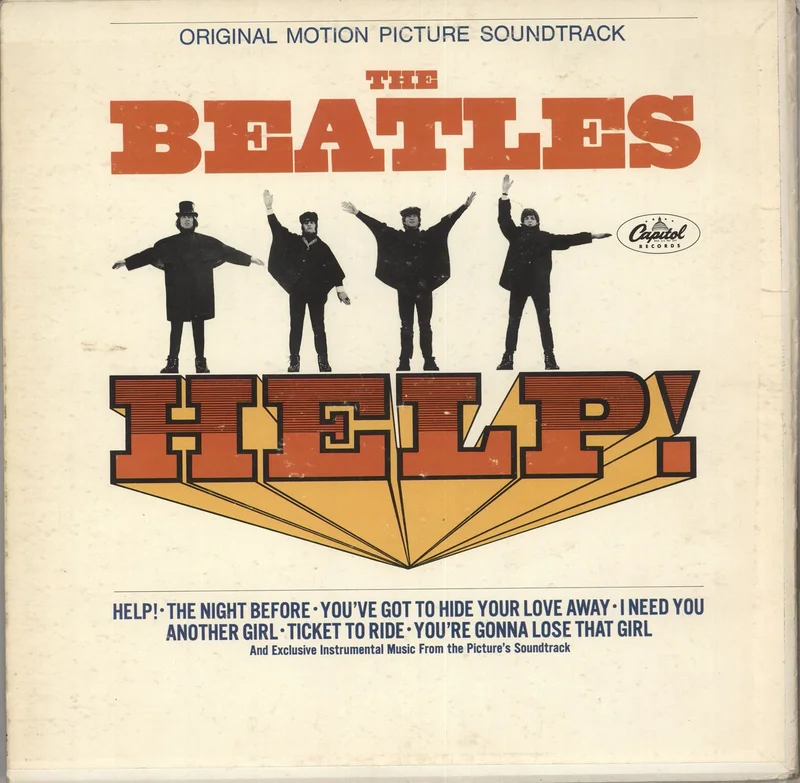 The Beatles Help! - EX US Vinyl LP